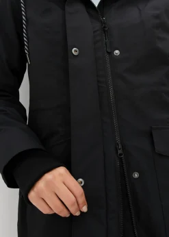 Mujer bonprix bonprix Chaqueta larga 3 en 1 con prácticos bolsillos