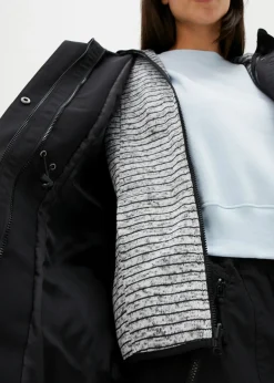 Mujer bonprix bonprix Chaqueta larga 3 en 1 con prácticos bolsillos