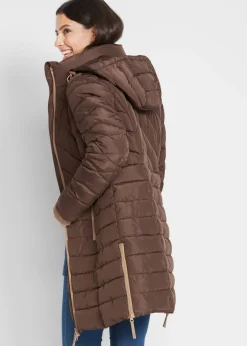 Mujer bonprix bonprix Chaqueta larga acolchada con relleno