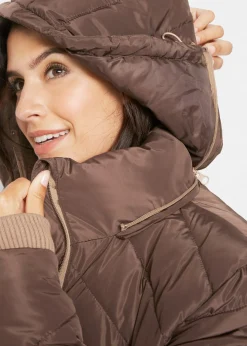 Mujer bonprix bonprix Chaqueta larga acolchada con relleno