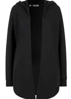 Mujer bonprix bonprix Chaqueta larga de chándal de algodón suave