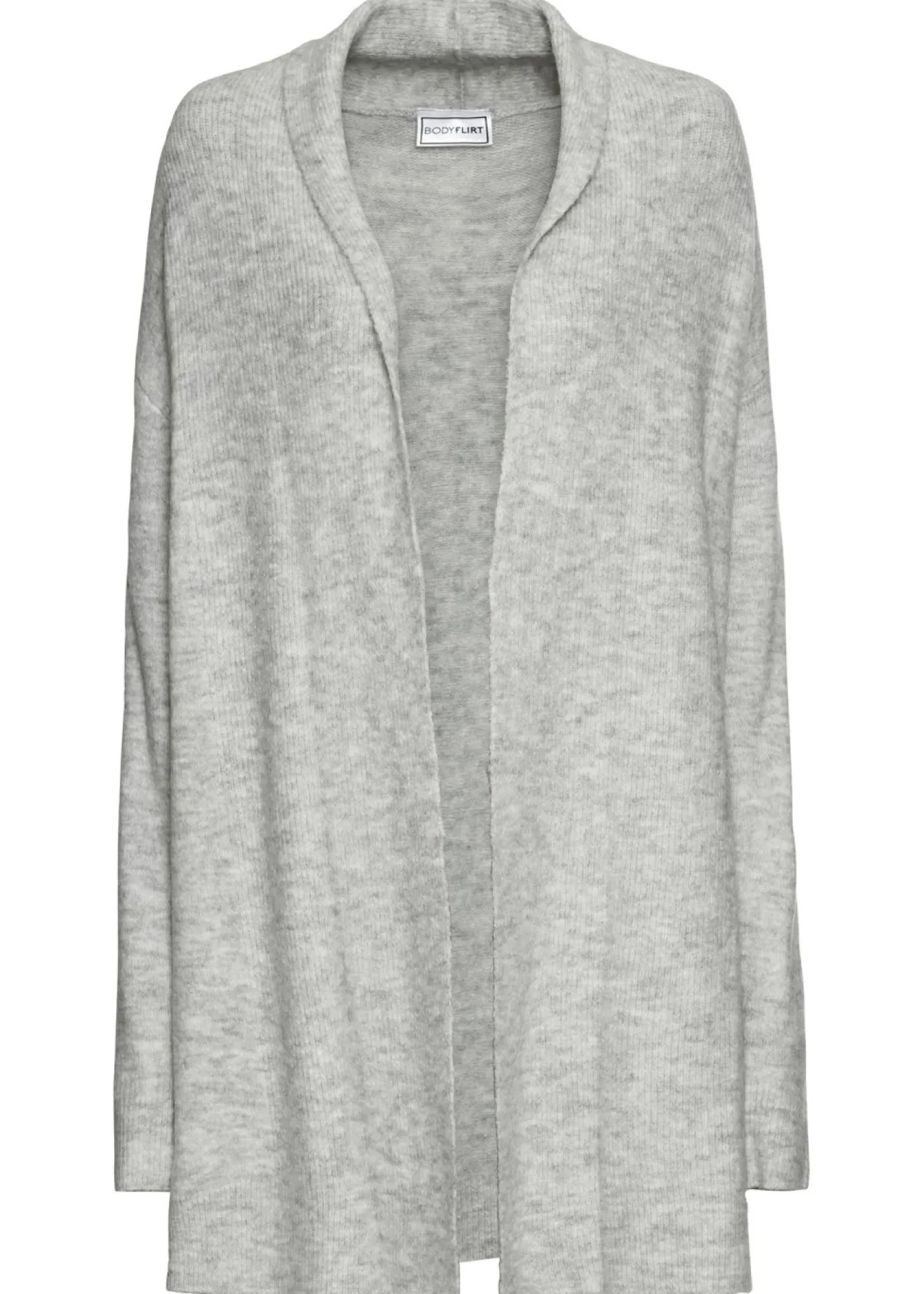 Mujer bonprix bonprix Chaqueta larga de punto con cuello tipo chal