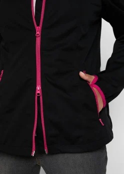 bonprix bonprix Chaquetas Y Abrigos>Chaqueta ligera de tejido Softshell Negro