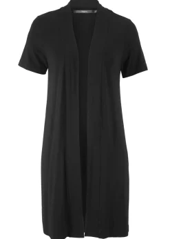 bonprix bonprix Básicos|Camisetas>Chaqueta ligera de viscosa suave Negro