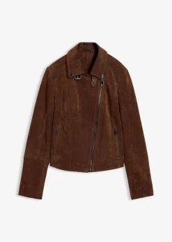 Mujer bonprix bonprix Chaqueta motera de ante