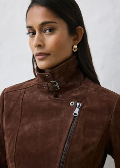 Mujer bonprix bonprix Chaqueta motera de ante