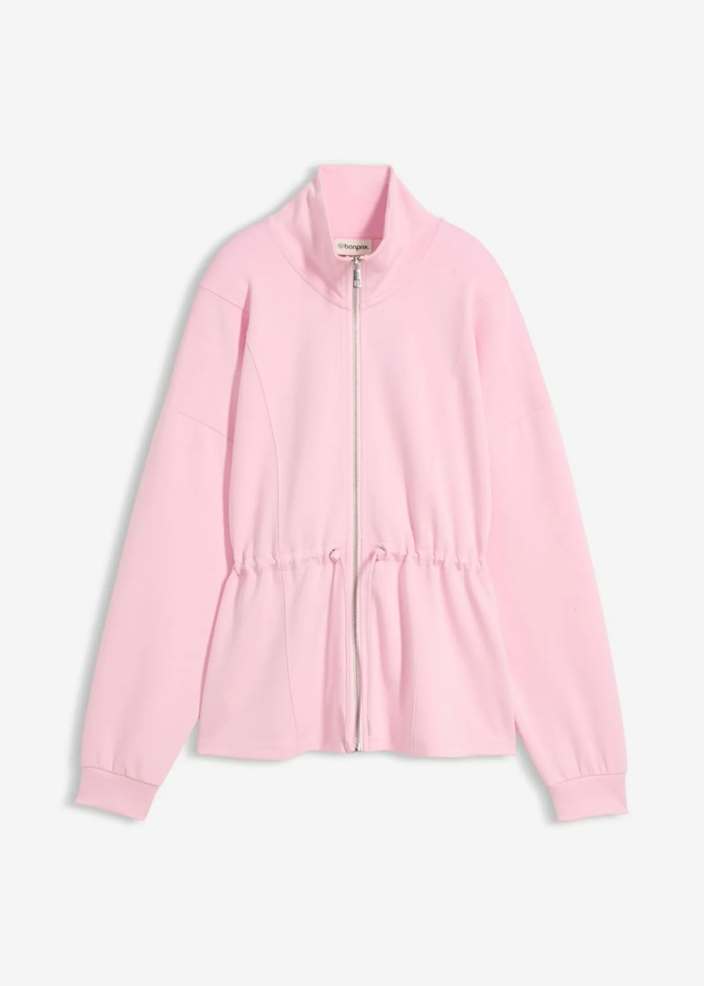 bonprix bonprix Ropa Cómoda|Camisetas>Chaqueta oversize de neopreno suave rosa cristal