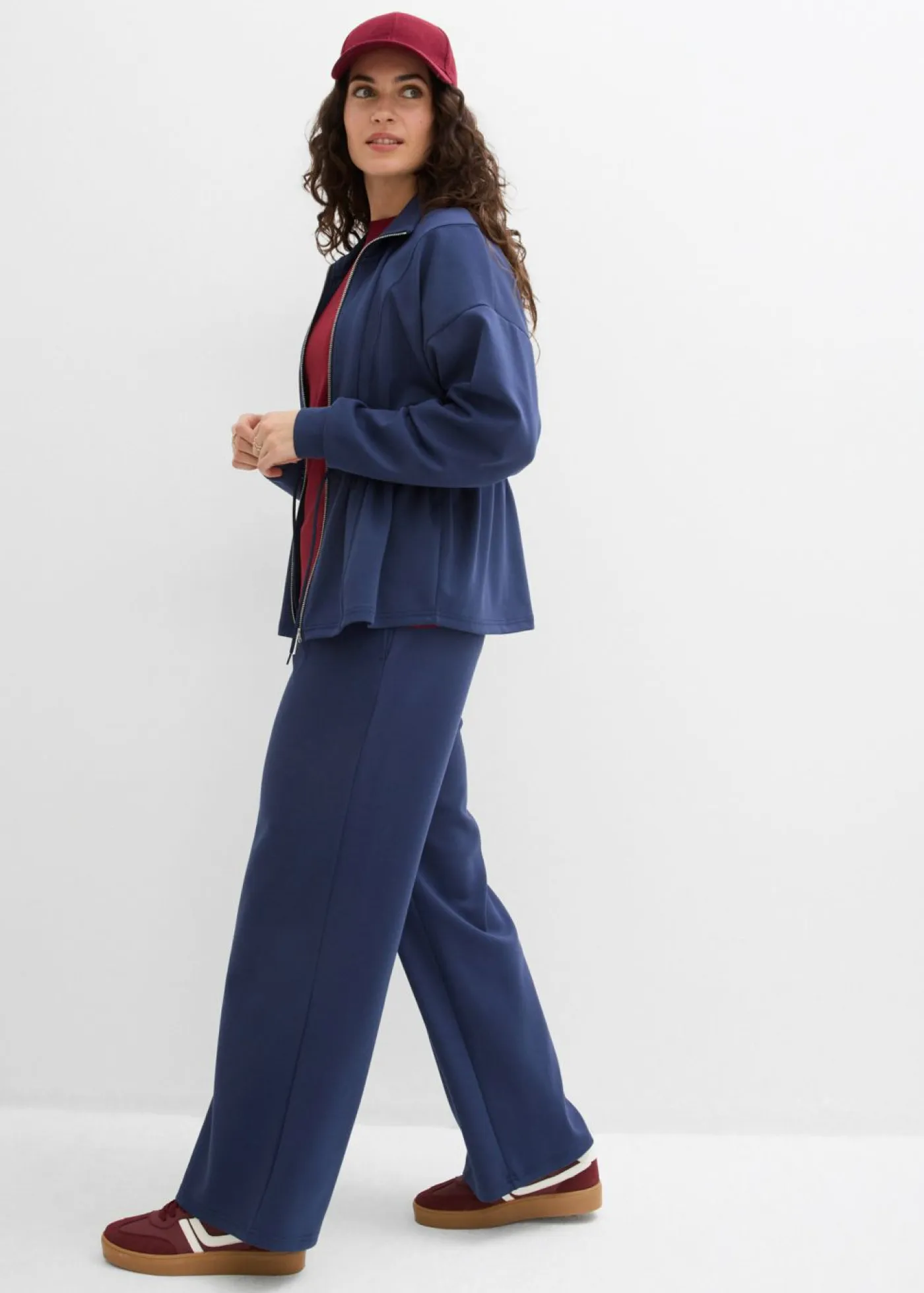 Mujer bonprix bonprix Chaqueta oversize de neopreno suave