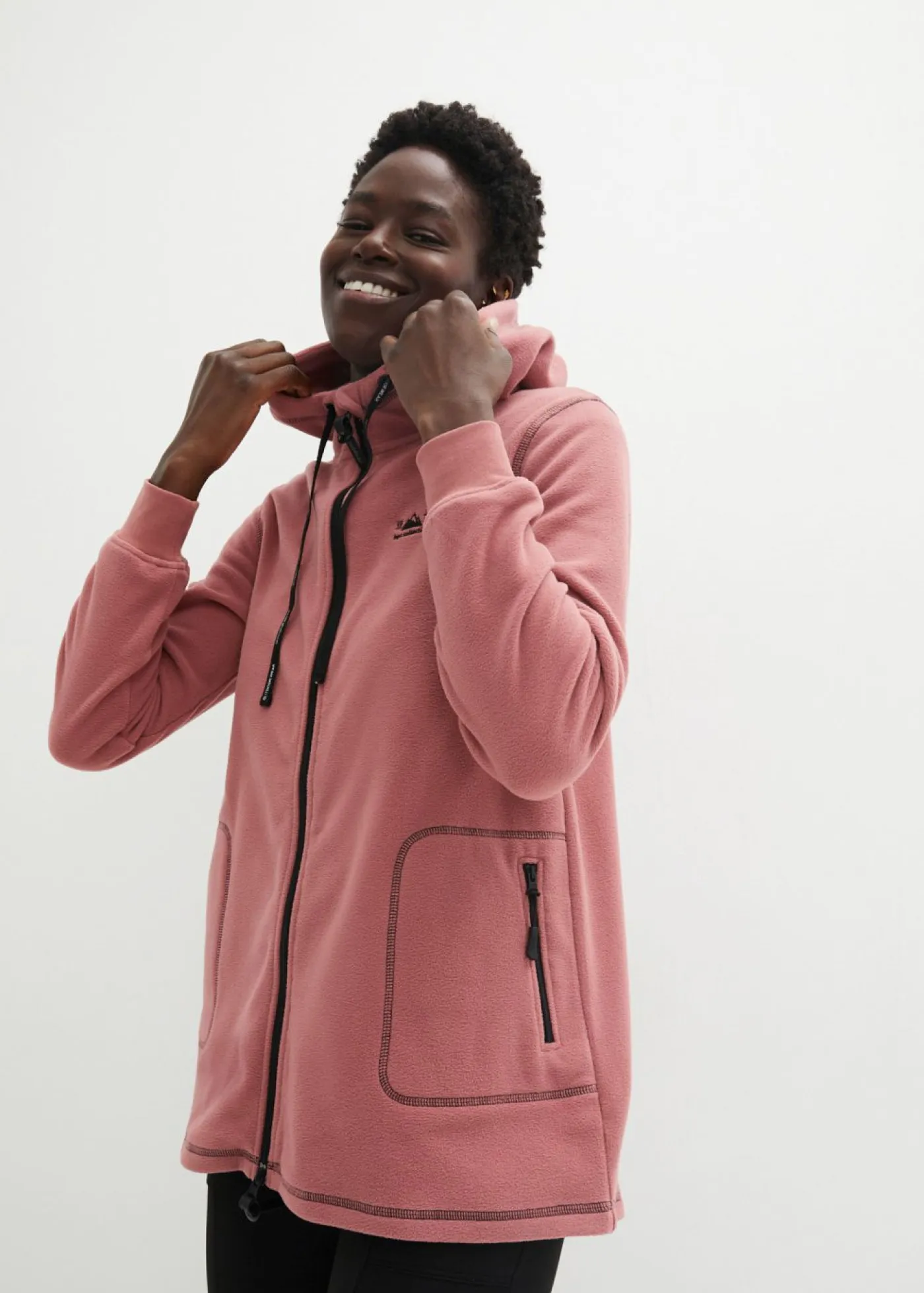 Mujer bonprix bonprix Chaqueta polar con bolsillos con cremallera