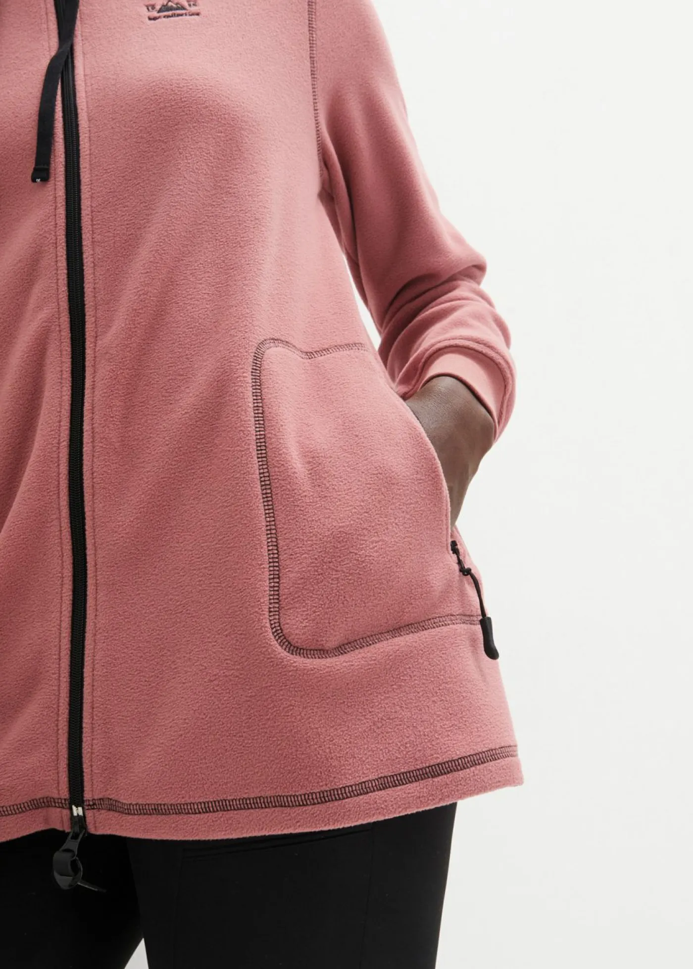 Mujer bonprix bonprix Chaqueta polar con bolsillos con cremallera