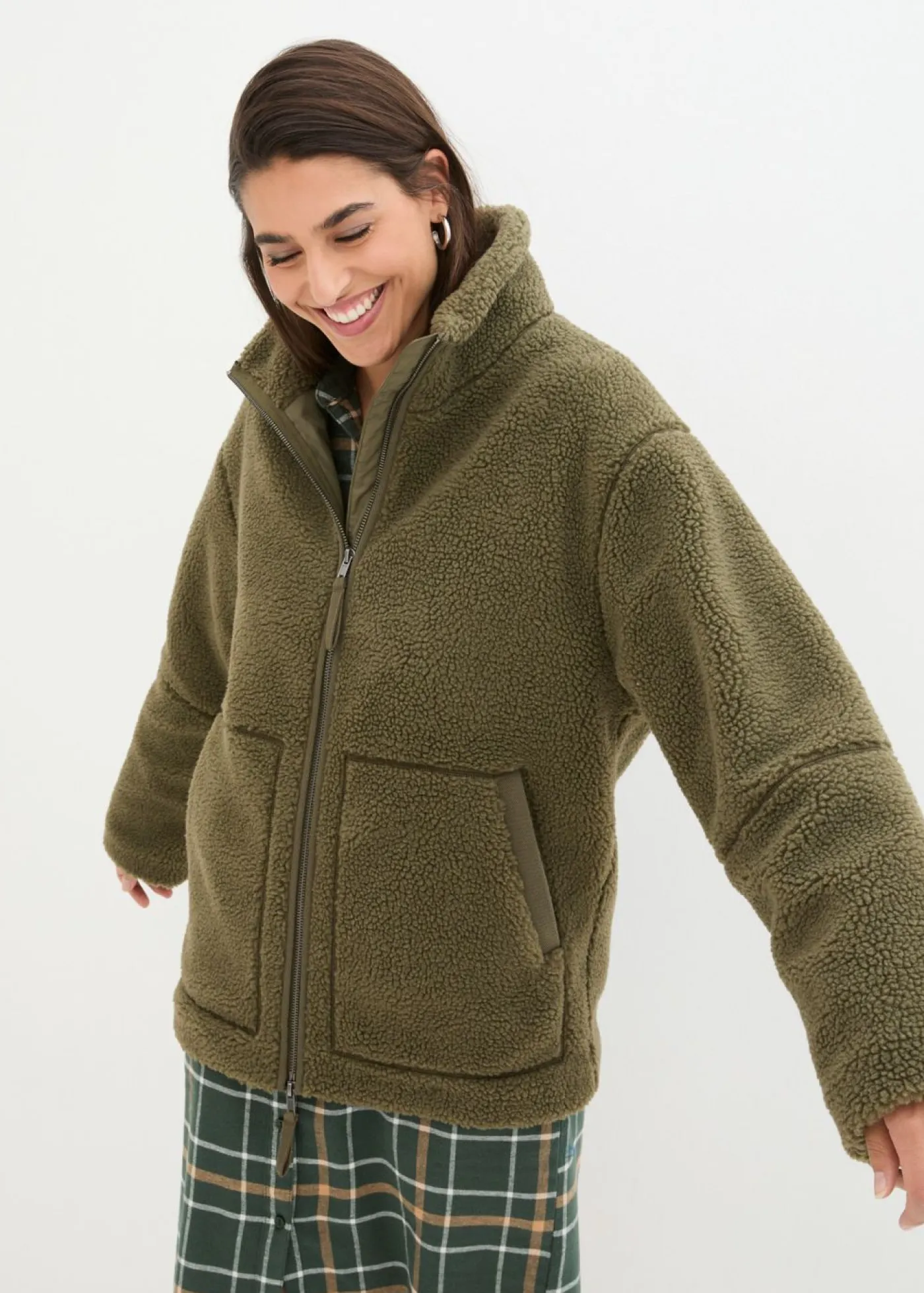 Mujer bonprix bonprix Chaqueta polar con forro