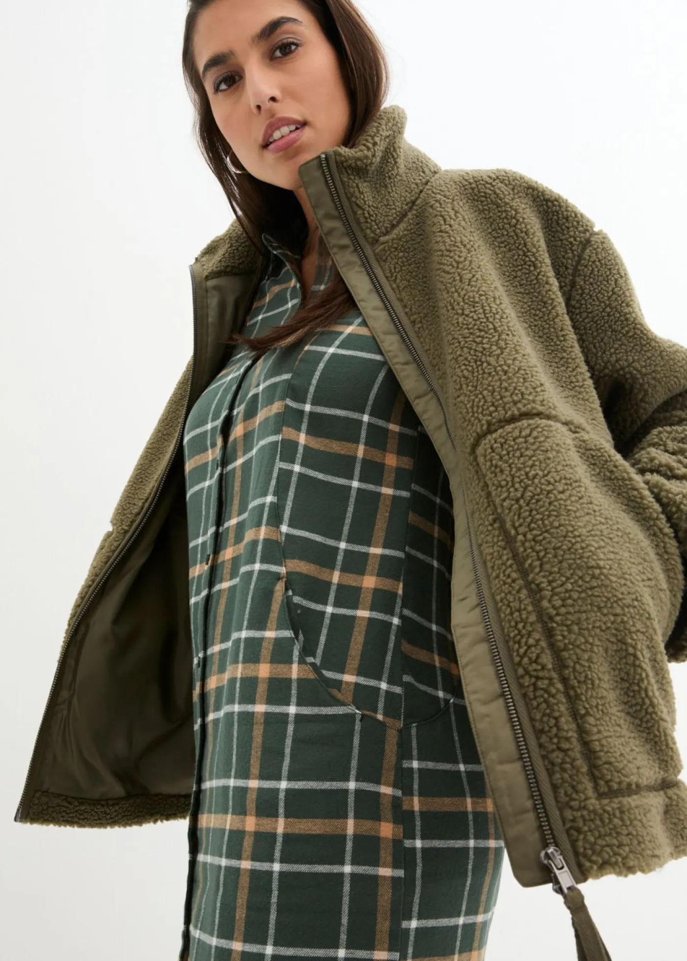 Mujer bonprix bonprix Chaqueta polar con forro