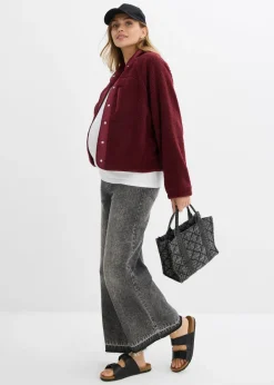 Mujer bonprix bonprix Chaqueta polar premamá/de porteo 3 en 1