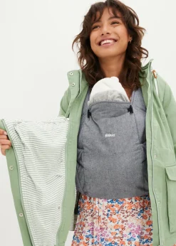 Mujer bonprix bonprix Chaqueta premamá 3 en 1 con inserto de porteo