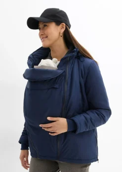 Mujer bonprix bonprix Chaqueta premamá 3 en 1 con inserto de porteo
