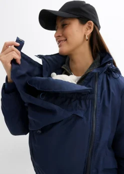 Mujer bonprix bonprix Chaqueta premamá 3 en 1 con inserto de porteo