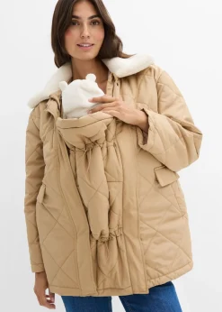Mujer bonprix bonprix Chaqueta premamá de porteo 6 en 1 con chaleco desmontable