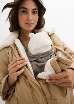 Mujer bonprix bonprix Chaqueta premamá de porteo 6 en 1 con chaleco desmontable