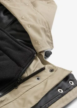 Mujer bonprix bonprix Chaqueta premamá impermeable 6 en 1 con inserto de porteo y chaqueta polar desmontable