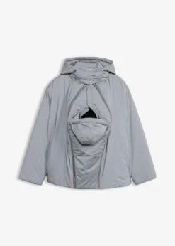 bonprix bonprix Premamá>Chaqueta premamá reflectante 3 en 1 con inserto para porteo y para el embarazo Gris