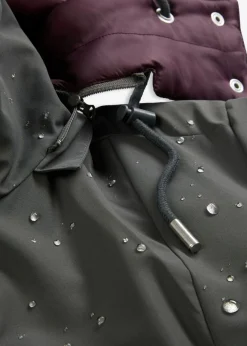 bonprix bonprix Chaquetas Y Abrigos>Chaqueta repelente al agua para exteriores con aspecto 2 en 1 antracita