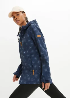 Mujer bonprix bonprix Chaqueta softshell repelente al agua con patrón de flores