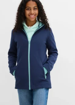 Niños bonprix bonprix Chaqueta softshell repelente al agua con capucha