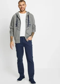 Hombre bonprix bonprix Chaqueta tipo sudadera con capucha y corte cómodo