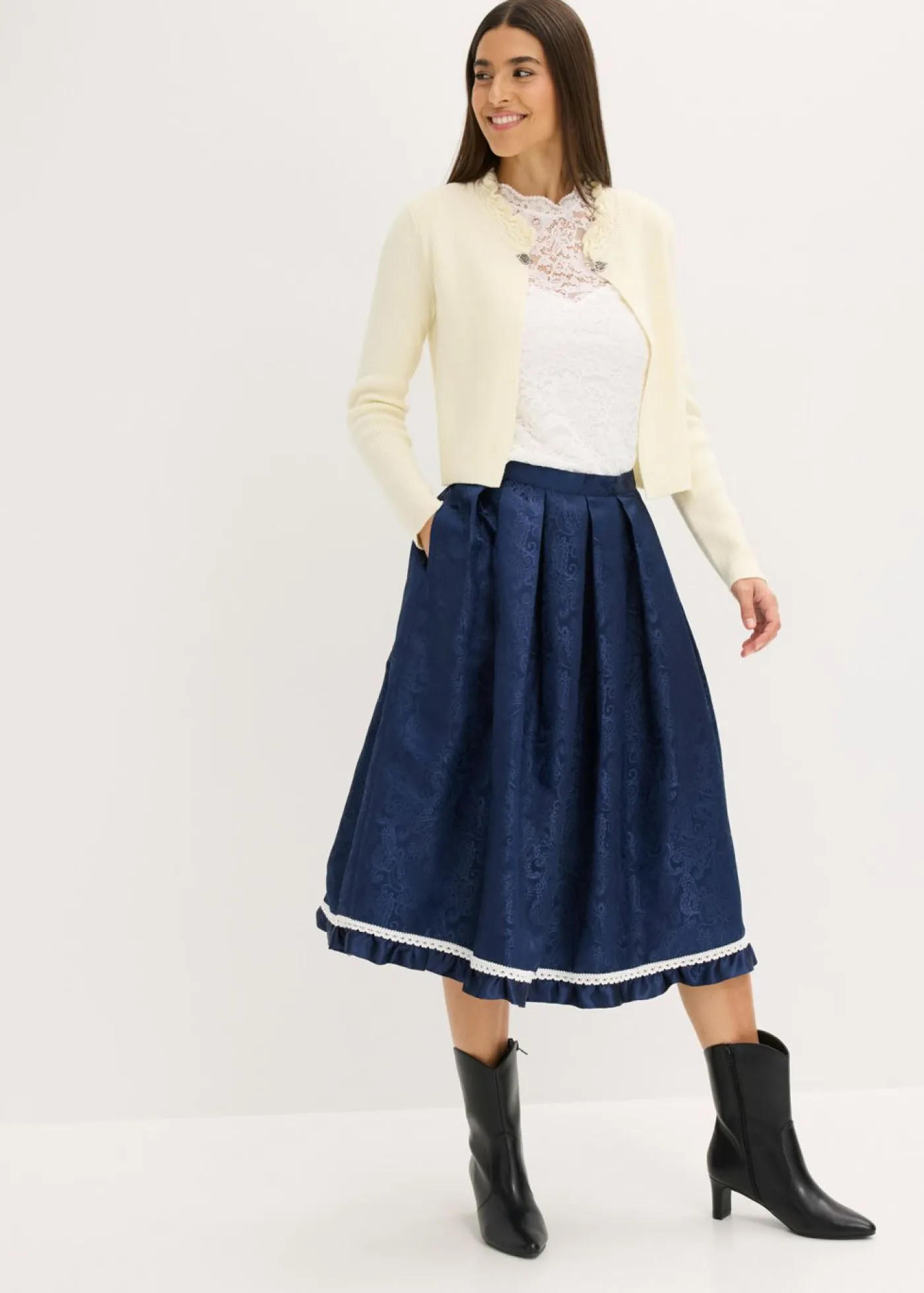 Mujer bonprix bonprix Chaqueta tradicional de punto