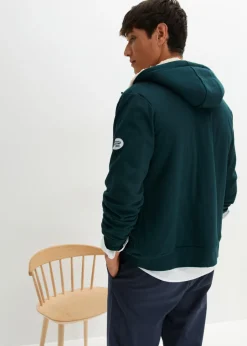 Hombre bonprix bonprix Chaqueta térmica de chándal con capucha y forro polar