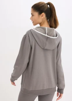 Mujer bonprix bonprix Chaqueta térmica de chándal de material de secado rápido con corte ancho