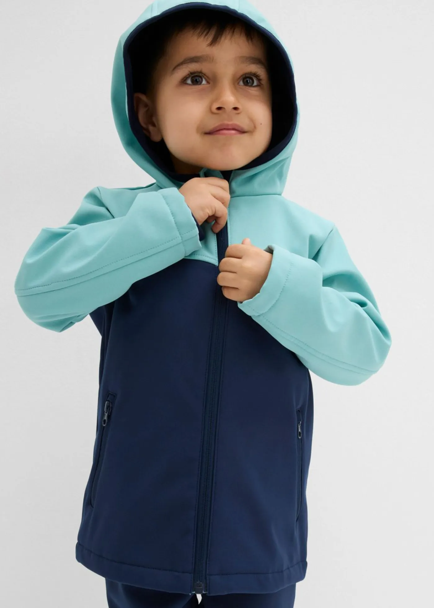 Niños bonprix bonprix Chaqueta térmica impermeable de softshell