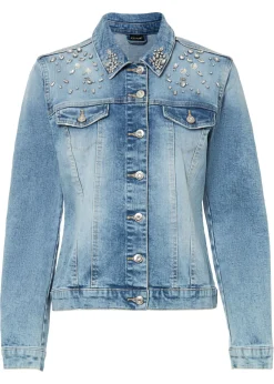 bonprix bonprix Chaquetas Y Abrigos>Chaqueta vaquera denim azul