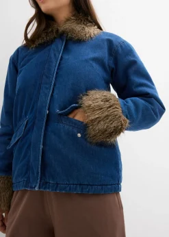 Mujer bonprix bonprix Chaqueta vaquera con ligero guateado