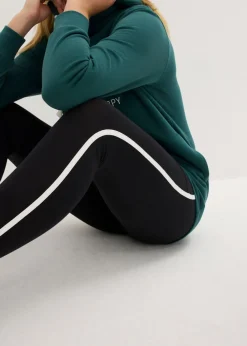 Mujer bonprix bonprix Chándal con sudadera larga y leggings (2 piezas)