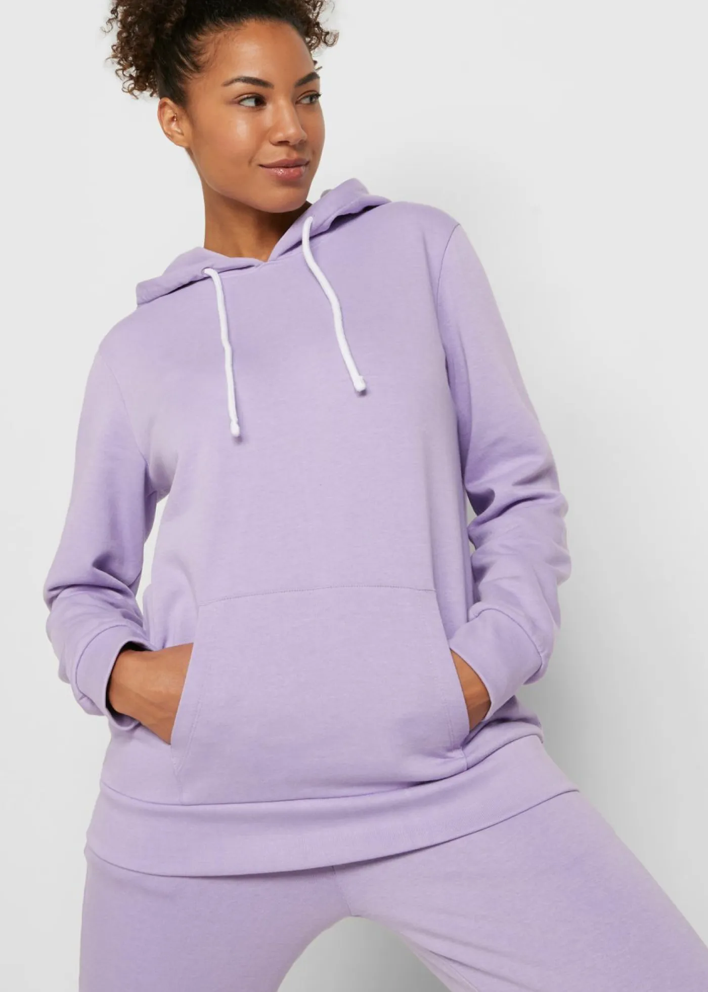 bonprix bonprix Ropa Cómoda|Pantalones>Chándal de algodón (2 piezas) púrpura