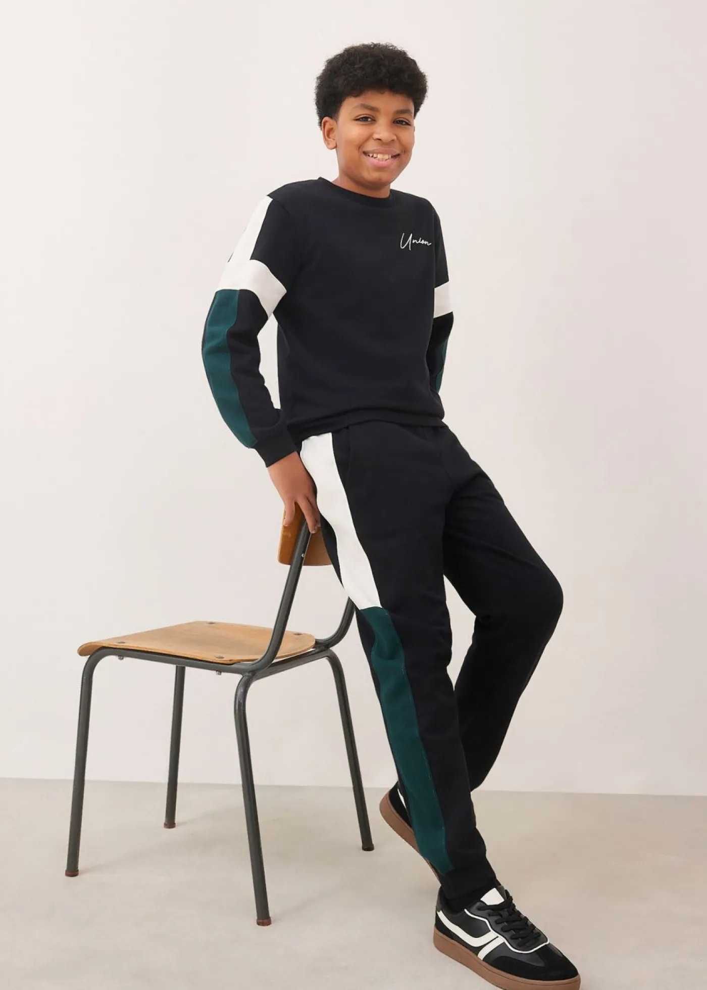 Niños bonprix bonprix Chándal de algodón orgánico puro