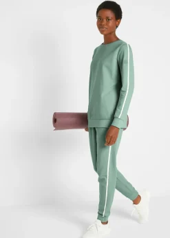 Mujer bonprix bonprix Chándal de algodón puro (conjunto de 2 piezas)