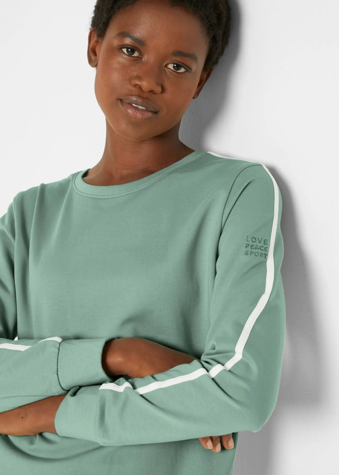 Mujer bonprix bonprix Chándal de algodón puro (conjunto de 2 piezas)