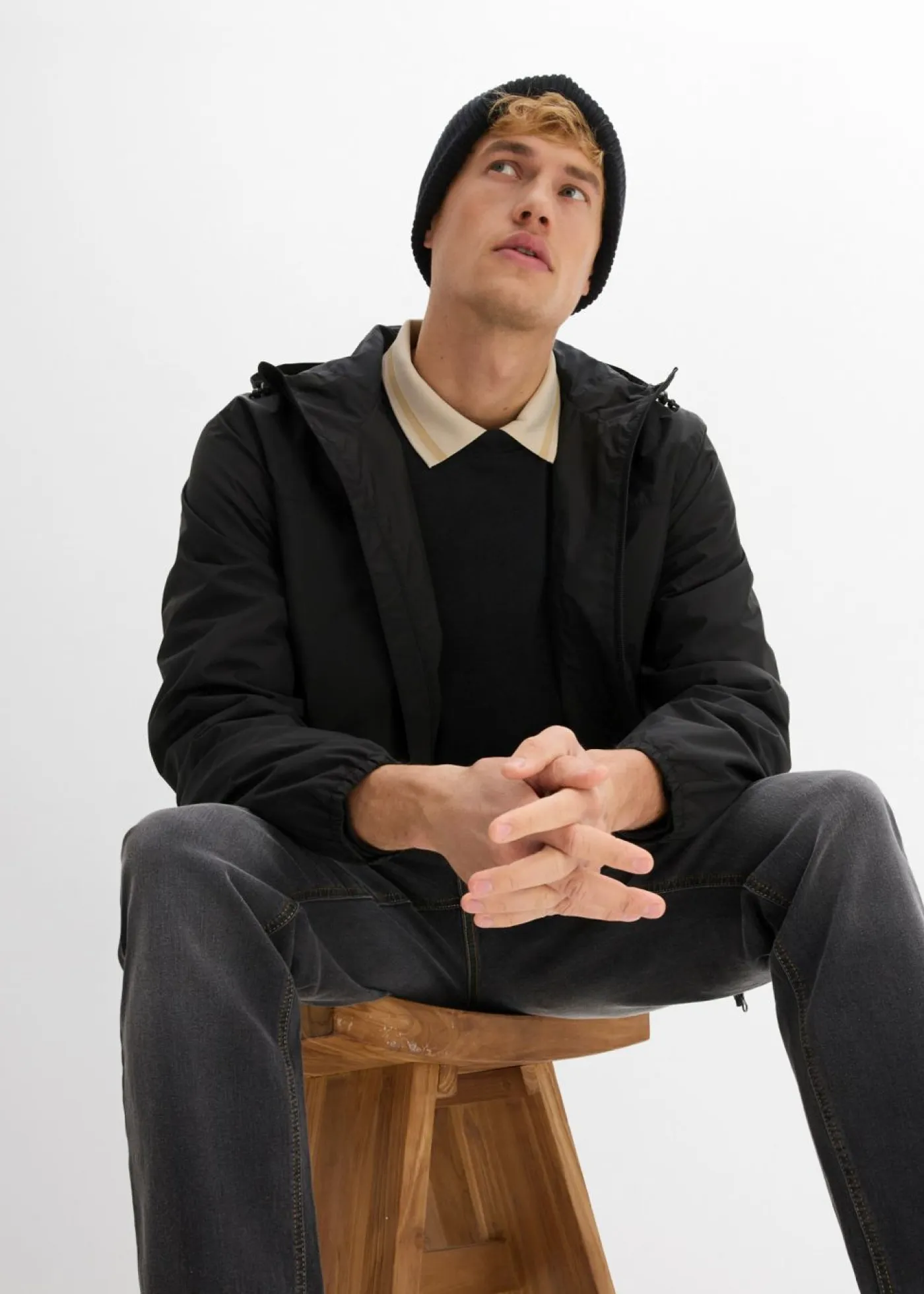 Hombre bonprix bonprix Chubasquero impermeable