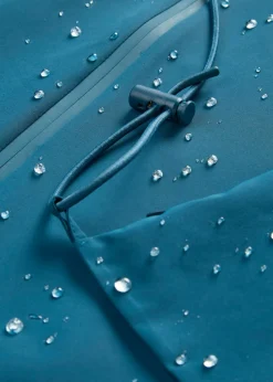 bonprix bonprix Chaquetas Y Abrigos|Novedades>Chubasquero ligero con bolso estilo bandolera Petróleo azul