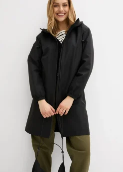 Mujer bonprix bonprix Chubasquero ligero con bolso estilo bandolera