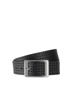 Mujer bonprix bonprix Cinturón de cuero con patrón calado