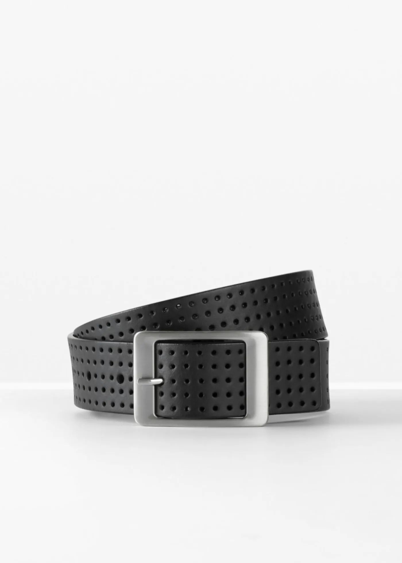 Mujer bonprix bonprix Cinturón de cuero con patrón calado