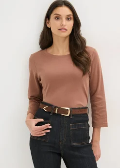 bonprix bonprix Cinturones>Cinturón tipo cowboy marrón