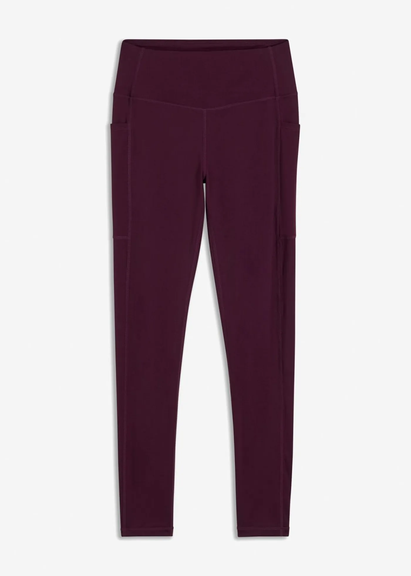 bonprix bonprix Ropa Deportiva|Pantalones>Cómodos leggings deportivos con bolsillo para móvil y material de secado rápido morado intenso