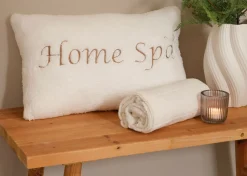 bonprix bonprix Muebles De Dormitorio·Fundas Y Cojines|Muebles De Sala De Estar·Cojines Decorativos>Cojín con texto Blanco