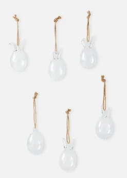 bonprix bonprix Conejitos para colgar de cristal (6 unidades)