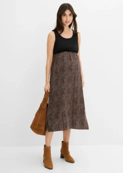 Mujer bonprix bonprix Conjunto 3 en 1 compuesto por jersey y vestido premamá con función de lactancia (2 piezas)