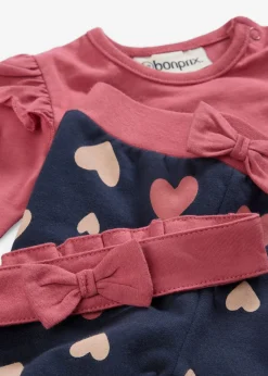 Niños bonprix bonprix Conjunto de body + pantalón + diadema (3 piezas)
